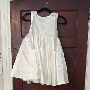 JJs House Elegant White Kids Formal Dress